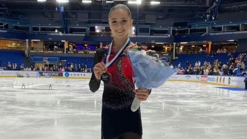 Камила Валиева побила два мировых рекорда на Finlandia Trophy
