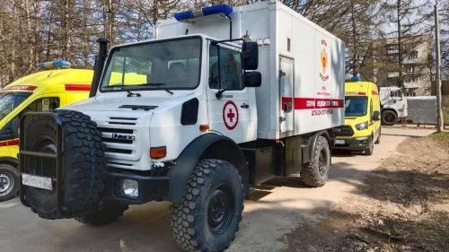 Медицинский спецназ прибыл на помощь пострадавшим от катастрофы на Каховской ГЭС