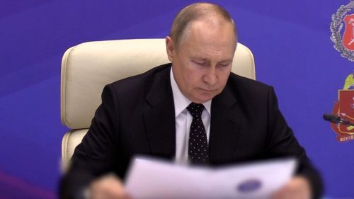 Путину направили доклад рабочей группы по вопросам спецоперации на Украине
