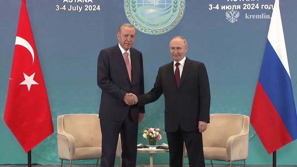 Путин ответил Эрдогану на приглашение в Турцию в ближайшее время