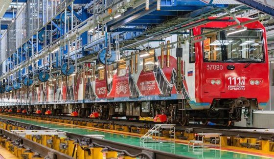 Поезд к 111-летию Киностудии Горького запущен на Калужско-Рижской линии метро