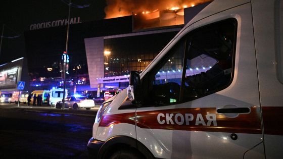 В МВД опровергли нахождение полицейского автобуса у «Крокуса» во время теракта