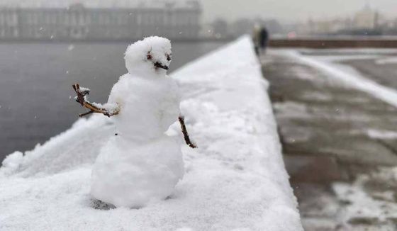 Сильный снегопад ожидается в Петербурге 26 февраля
