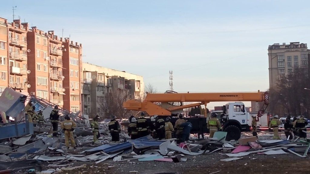 Во Владикавказе взорвался магазин «Магнит»