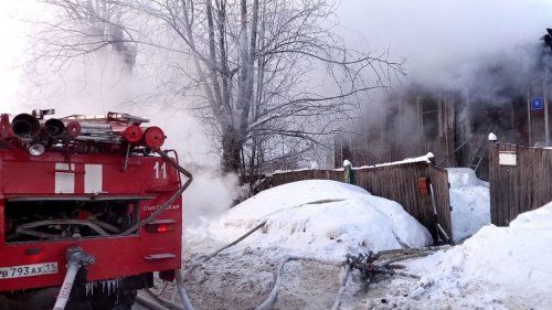 Пятеро россиян погибли при пожаре в частном доме