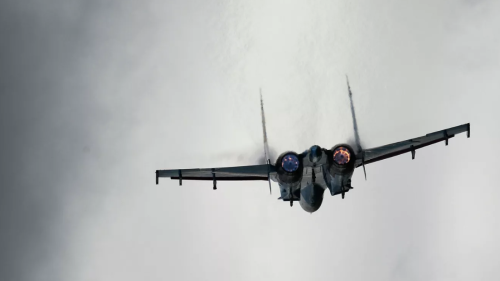 Российский Су-27 столкнулся с беспилотником MQ-9 США над Черным морем