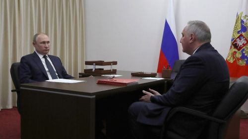 Рогозин доложил Путину о влиянии санкций на отечественную космонавтику
