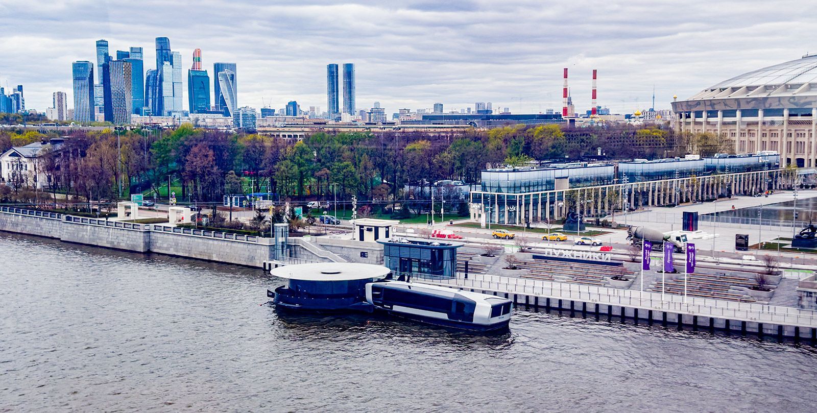 В Москве открыли четвертый маршрут регулярного речного транспорта
