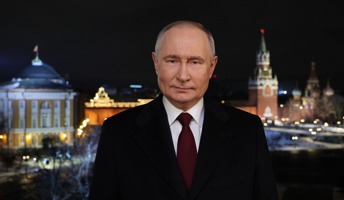 Путин поздравил граждан России с наступающим Новым годом