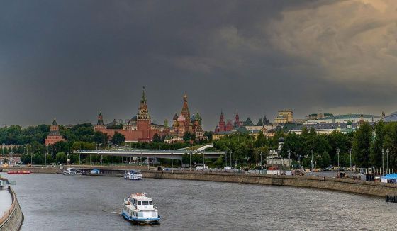 В Москве 7 августа прогнозируются дожди и грозы