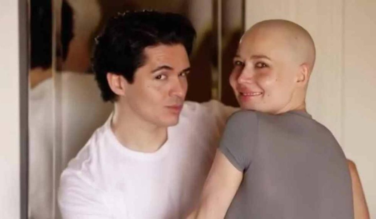 Лерчек, борющаяся с раком, приняла решение побриться налысо