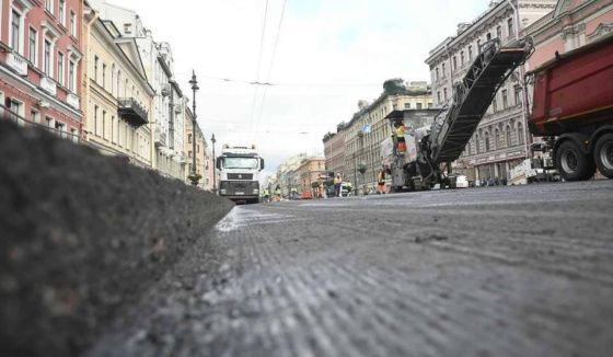 Старо-Невский проспект "уйдет" на двухнедельный ремонт