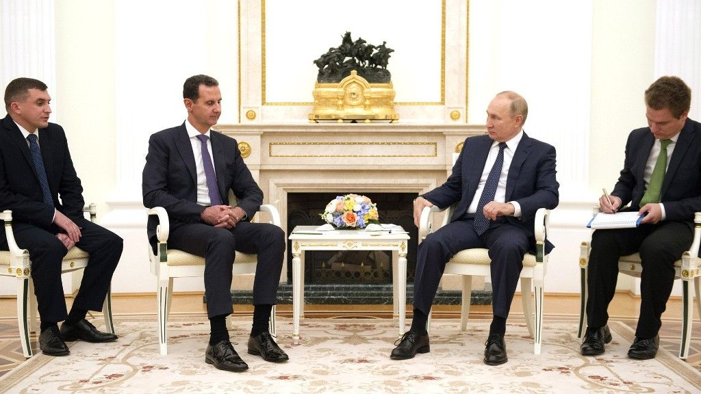 Стало известно о встрече Путина и Асада в Москве