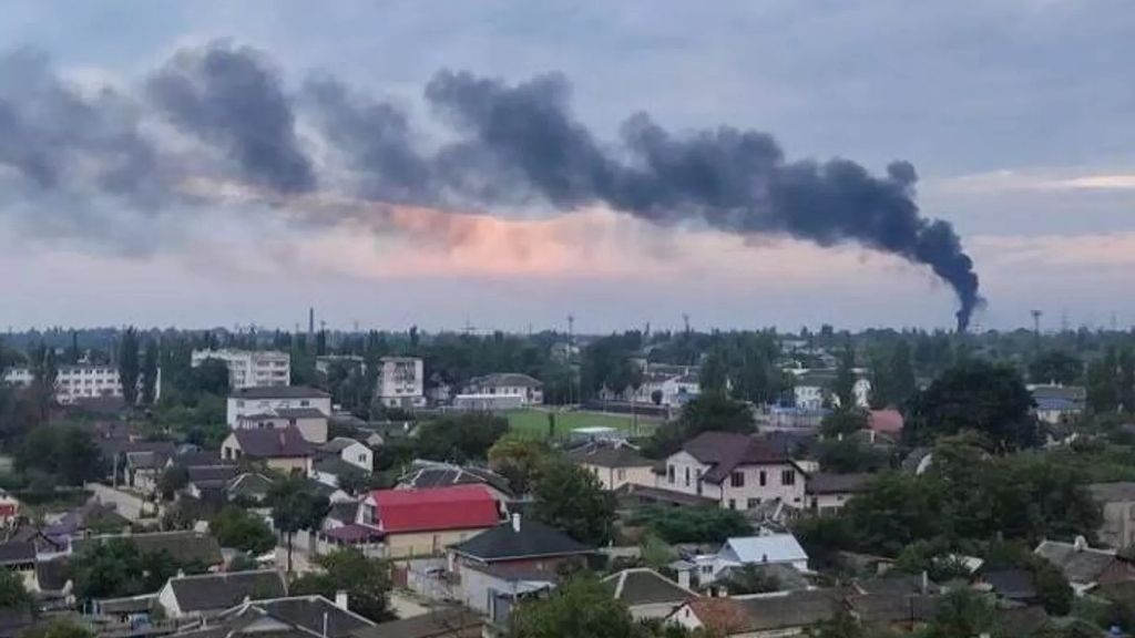 В Крыму прекратились взрывы после диверсии на военном складе