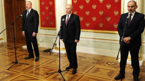 Путин встретится с Алиевым и Пашиняном в Сочи