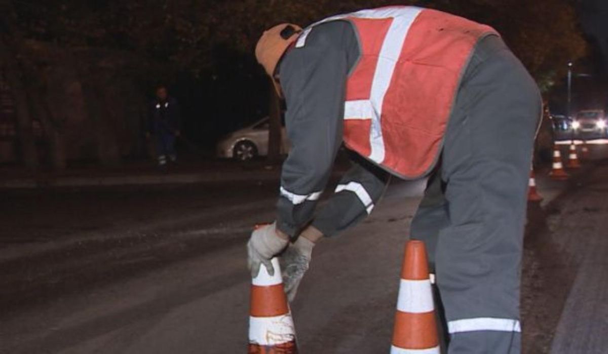 В Воронеже начнут мыть дорожную разметку