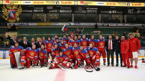 Первый этап Евротура российские хоккеисты завершили на третьем месте 