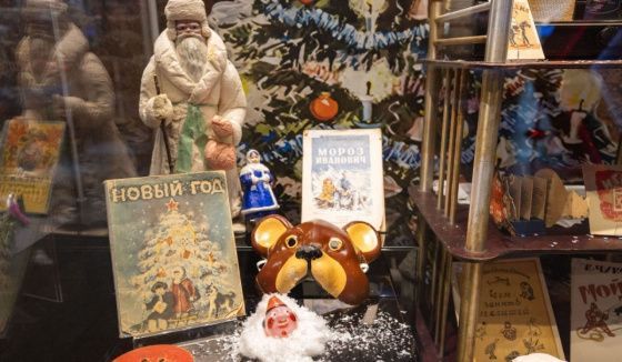 В Музее Победы открылась новогодняя выставка