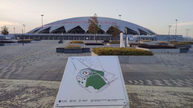 Стадион "Солидарность Самара Арена" перекрасят в 2025 году