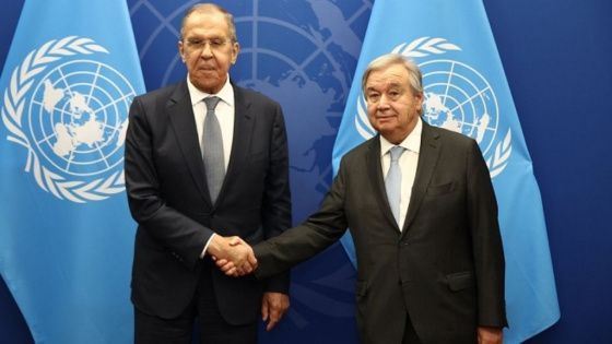 Лавров призвал генсека ООН не втягивать организацию в политизированные инициативы по Украине
