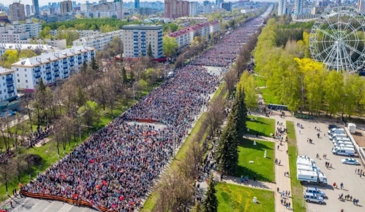 В Уфе началась масштабная подготовка к акции «Бессмертный полк»