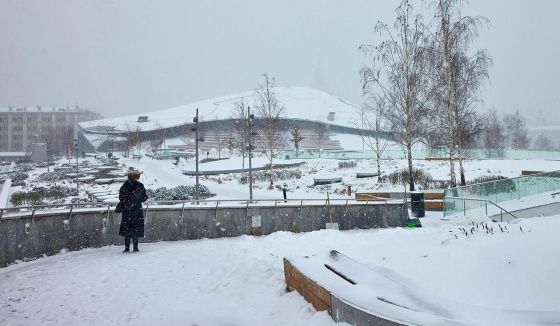 Столицу накроют мощный снегопад и сильный ветер