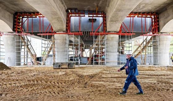 В Мытищах стартовало строительство нового транспортного путепровода