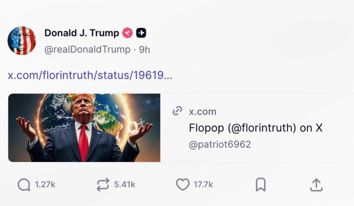Трамп предвещает неизбежные перемены: "Ничто не может остановить то, что грядет"