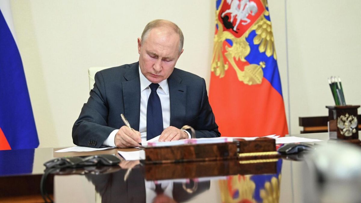 Указ Путина о частичной мобилизации опубликован