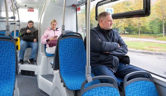 В Москве начали тестировать новый комфортабельный автобус для пассажиров