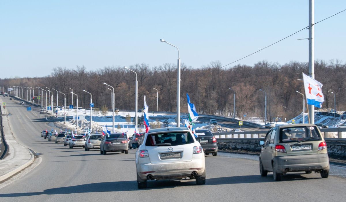 Уфимские молодогвардейцы приняли участие в патриотическом автопробеге