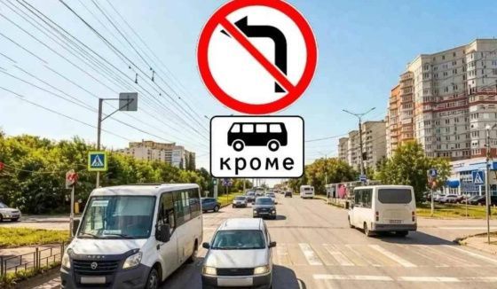 На Левобережье Омска изменили схему проезда "загруженного" перекрёстка