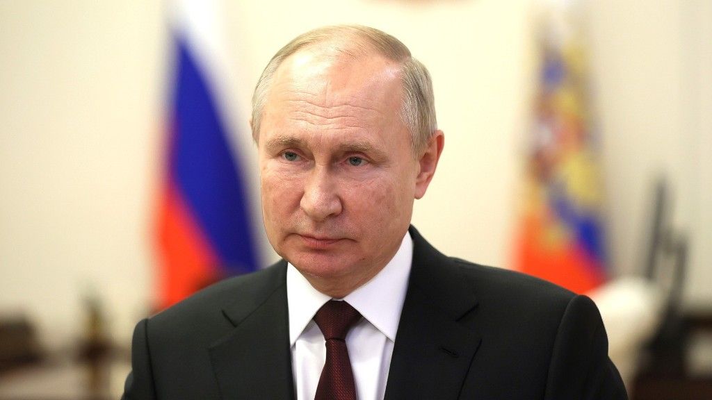 Путин назвал число терактов, предотвращённых в 2021 году