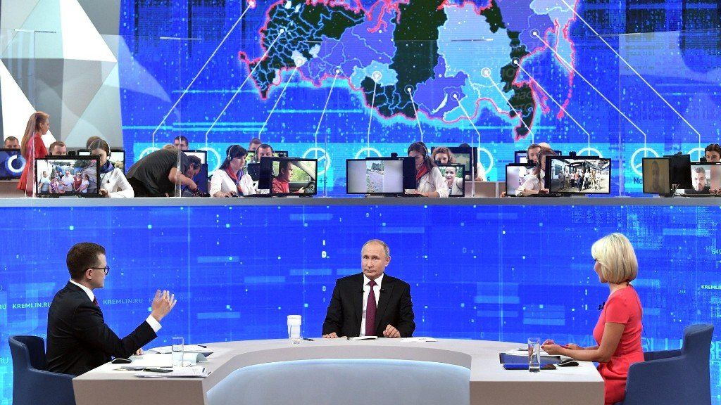 В Кремле отказались от проведения «прямой линии» с Путиным