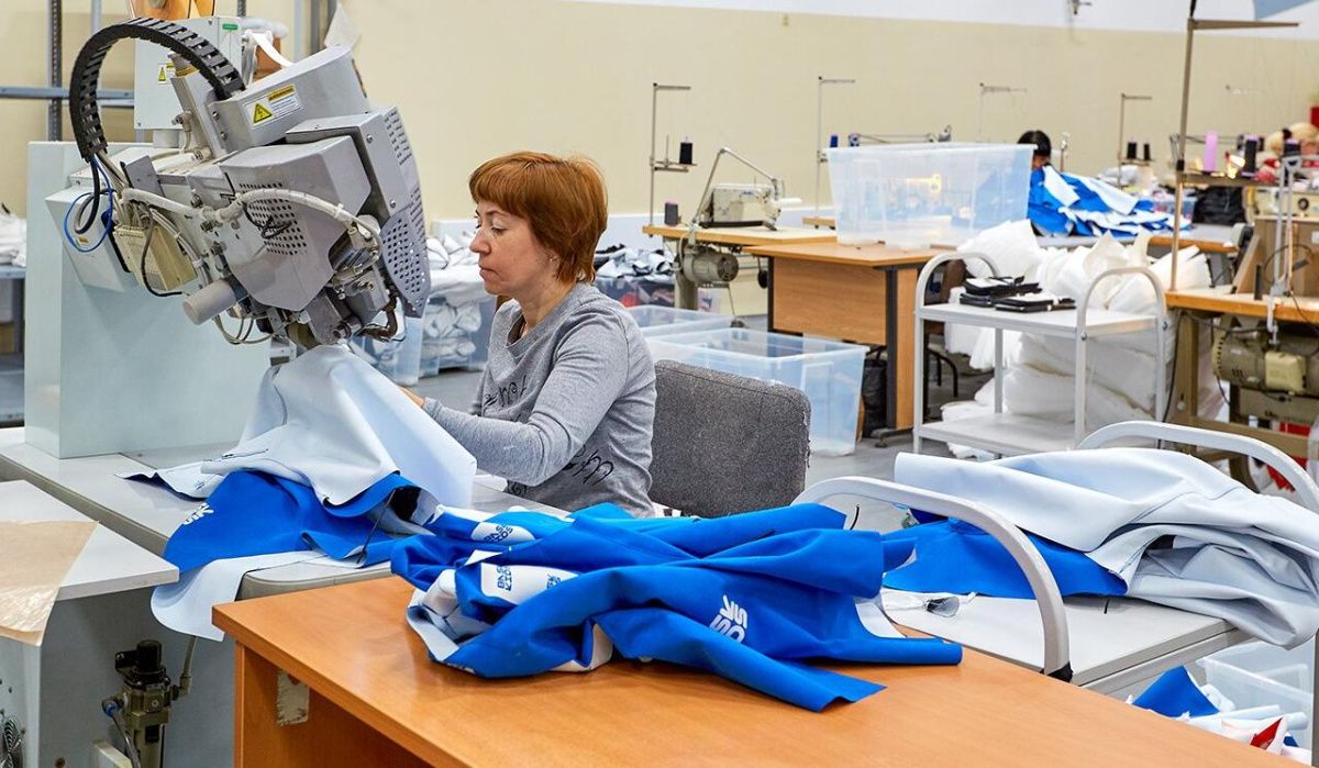В столице России увеличились объёмы производства одежды