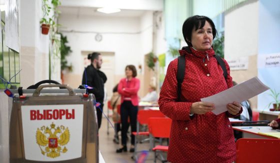 На выборах в России проголосовали более 45% избирателей