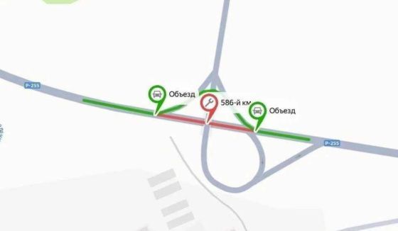На трассе Р-255 в Красноярском крае вводят новую схему движения транспорта