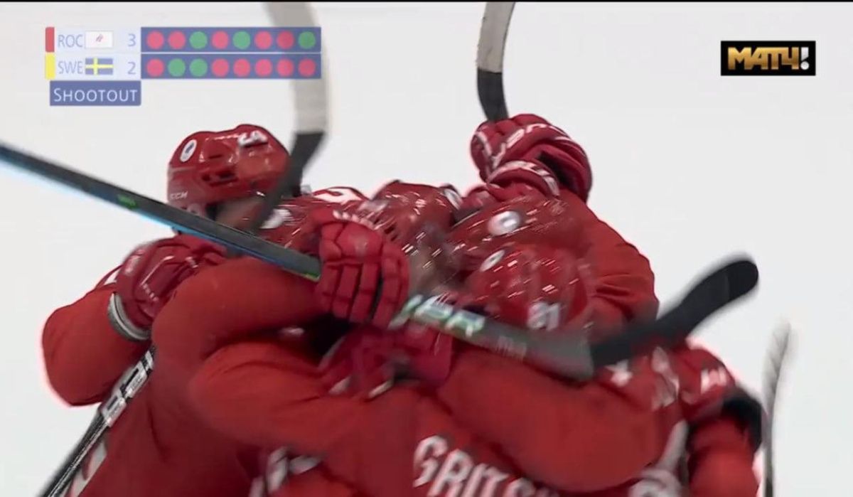 Сборная России по хоккею пробилась в финал Олимпийских игр