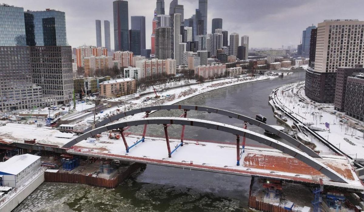 Строящемуся мосту на западе Москвы присвоено официальное название