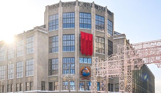 Реставрация фасадов Центрального телеграфа в Москве успешно завершена