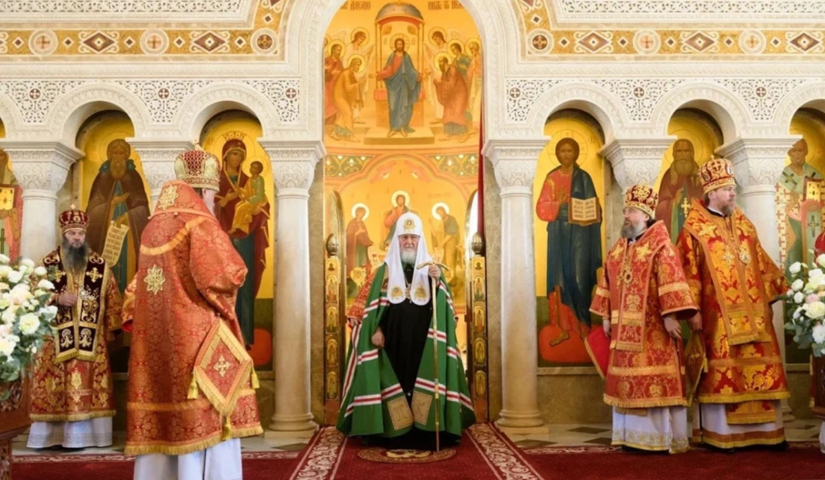 Патриарх Кирилл освятил новый кафедральный собор в Оренбурге