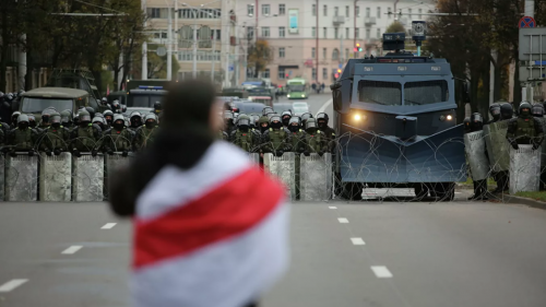 В Минске использовали гранаты для разгона активистов