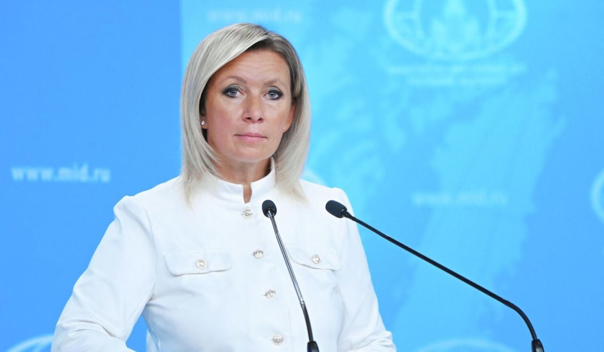 Захарова ответила на заявления Макрона о конфискации российских активов