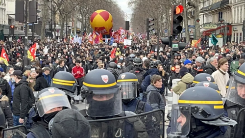 В Париже задержали 26 человек в ходе акции протеста
