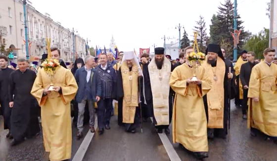 В Воронеже прошёл общегородской Крестный ход