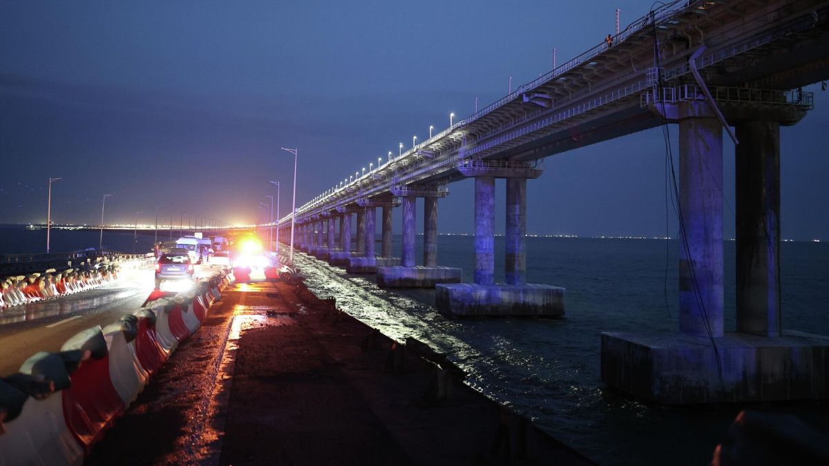 ФСБ задержала подозреваемых во взрыве на Крымском мосту и назвала его организатора