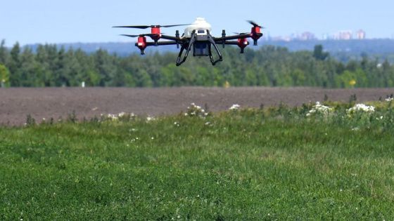 В России начнут использовать беспилотники в сельском хозяйстве