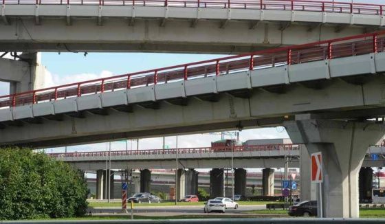 Съезд на развязке КАД с Московским шоссе будет полностью перекрыт