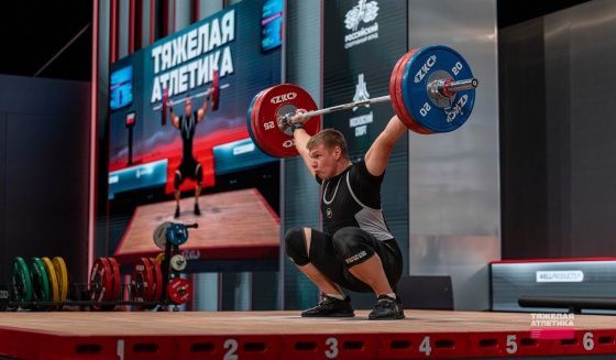 Артём Грудинин стал бронзовым призёром чемпионата России по тяжёлой атлетике