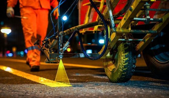 В Москве завершили основные этапы обновления дорожной разметки